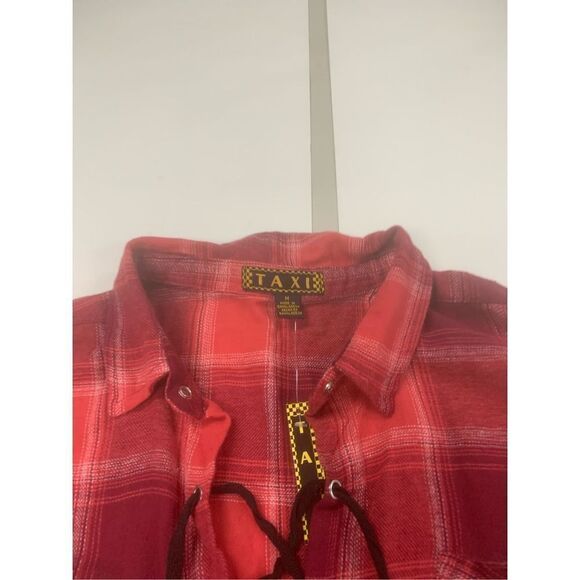 Lace Up Flannel Tunic - Picture 3 of 8